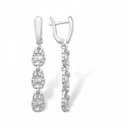 Серьги из серебра