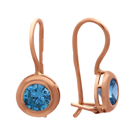 Серьги детские из золота