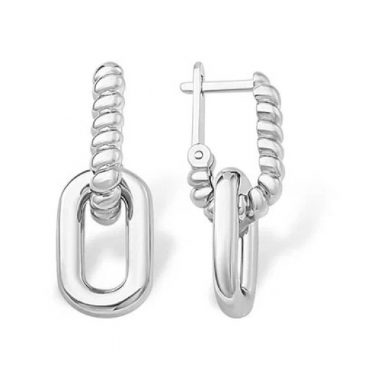 Серьги из серебра