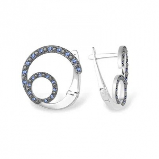 Серьги из серебра