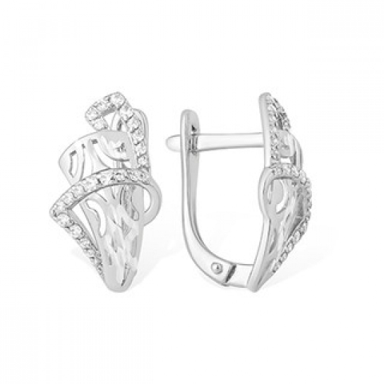 Серьги из серебра