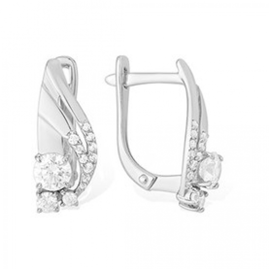 Серьги из серебра