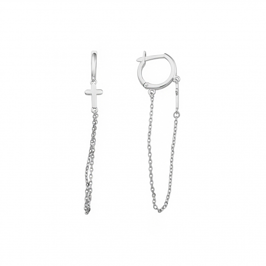 Серьги из серебра
