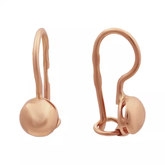 Серьги детские из золота