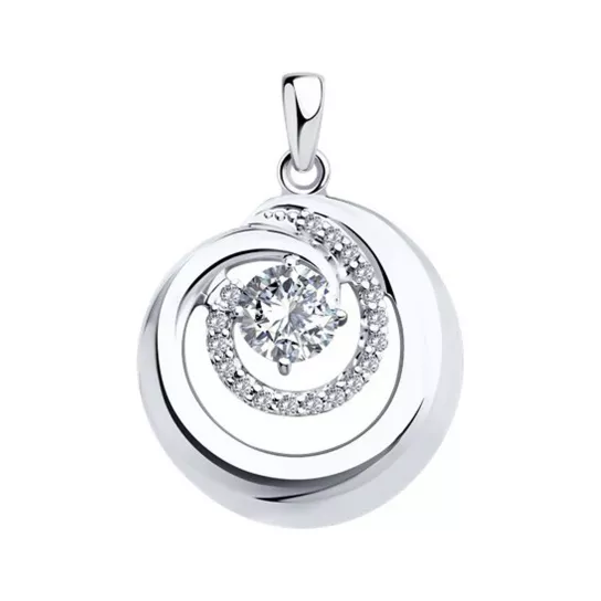 Подвеска из серебра