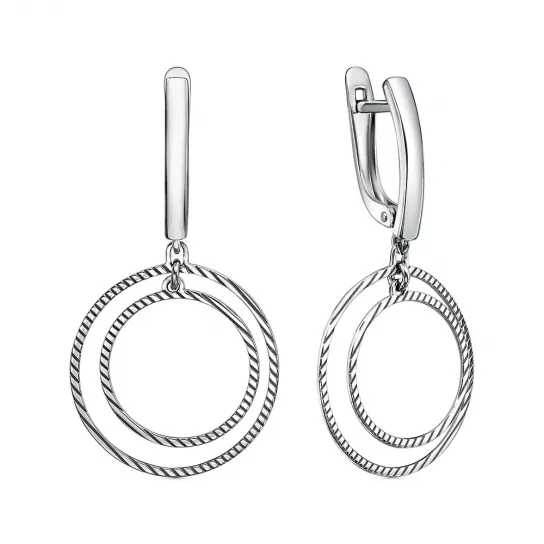 Серьги из серебра