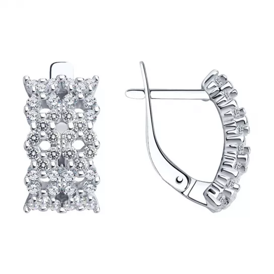 Серьги из серебра