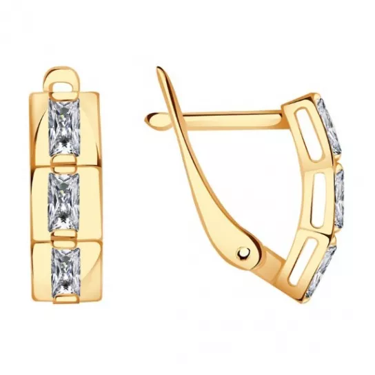 Серьги из золота