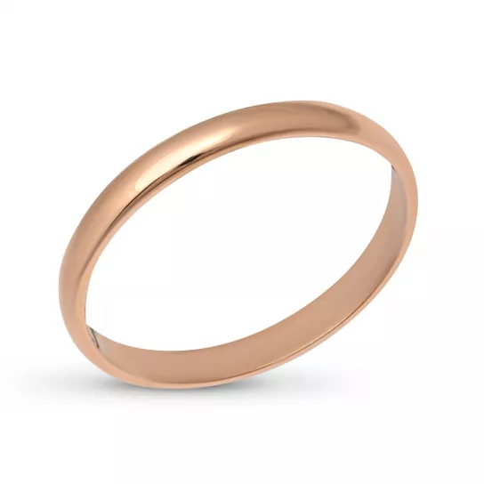 Кольцо обручальное из золота