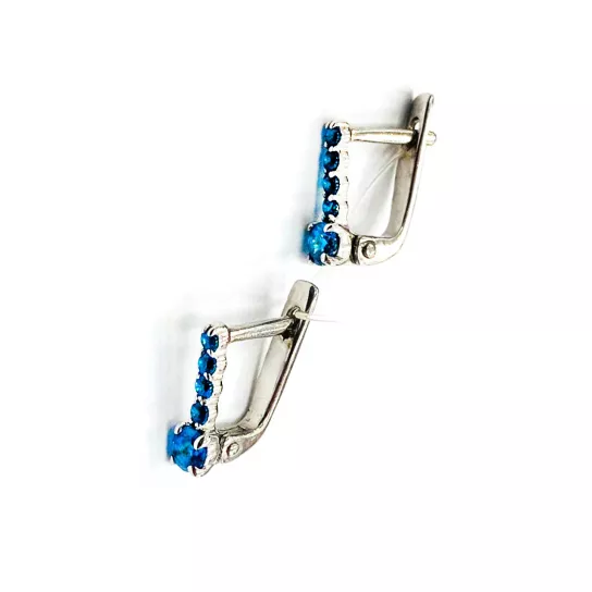 Серьги детские из серебра