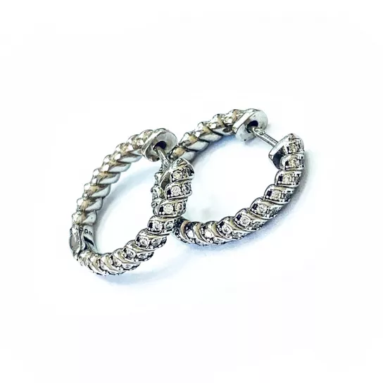 Серьги из серебра