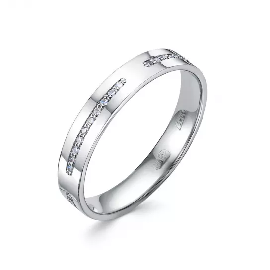 Кольцо с бриллиантами из золота