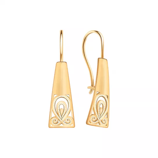 Серьги из золота