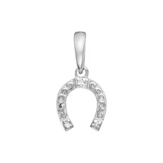 Подвеска с бриллиантами из золота