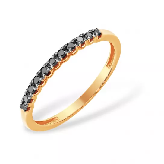 Кольцо с бриллиантами из золота