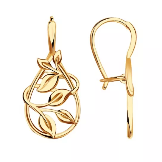 Серьги из золота