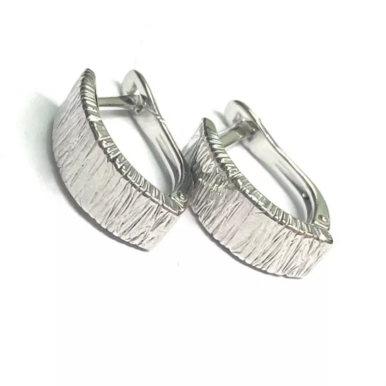 Серьги из серебра