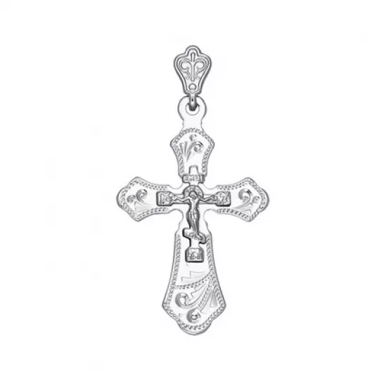 Крест из серебра